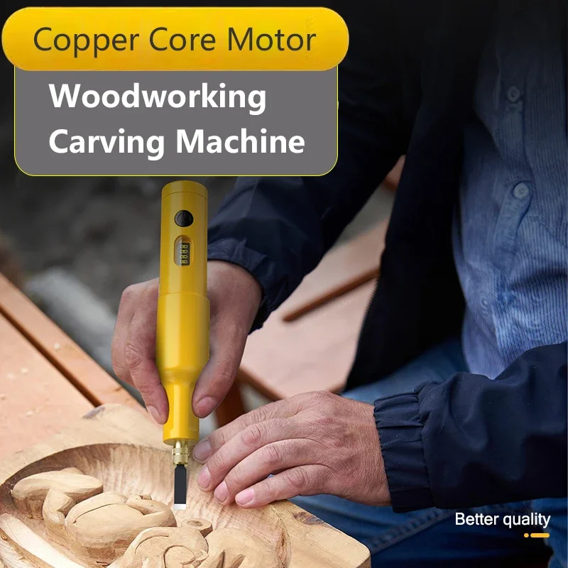 Wood Chisel Set - Conjunto de máquina de gravação elétrica