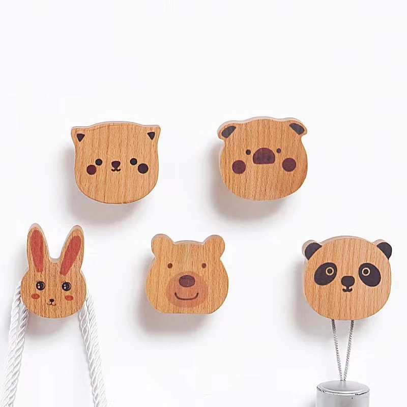 Woodworking Glue - Gancho de madeira para casaco, animal