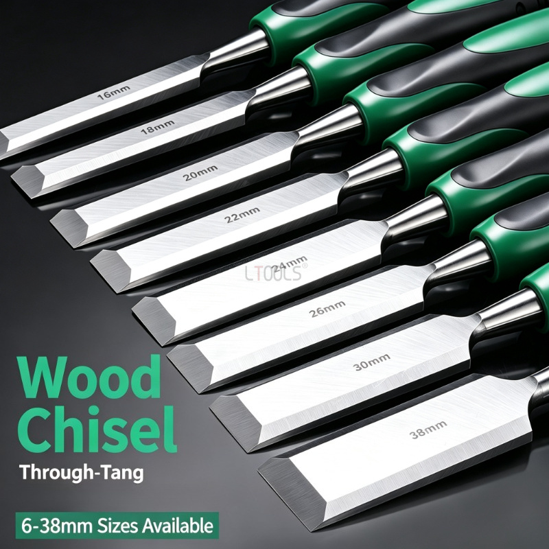 Wood Chisel Set - Conjunto de Formões para Madeira, Ferramenta