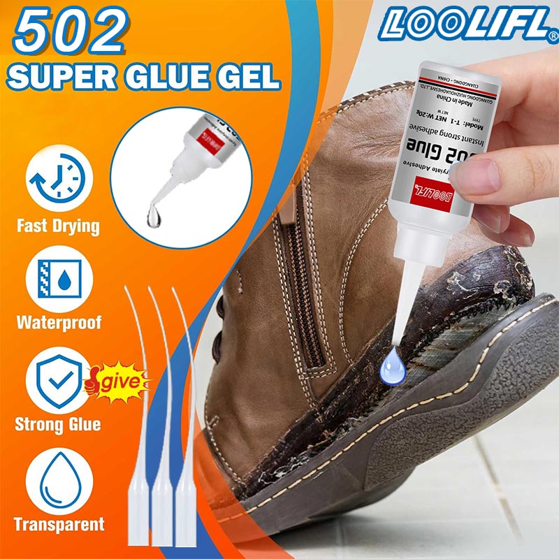 Woodworking Glue - 1-3pcs,20ml,502 super cola, cola de cianoacrilato