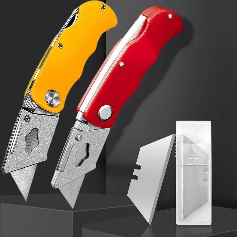 Woodworking Wallpaper - Utilitário faca dobrável escritório doméstico papelaria