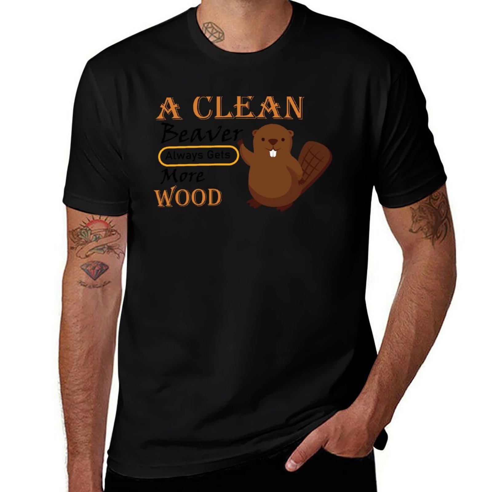 Engraçado, um castor limpo sem - Woodworking Jokes avaliação e preço