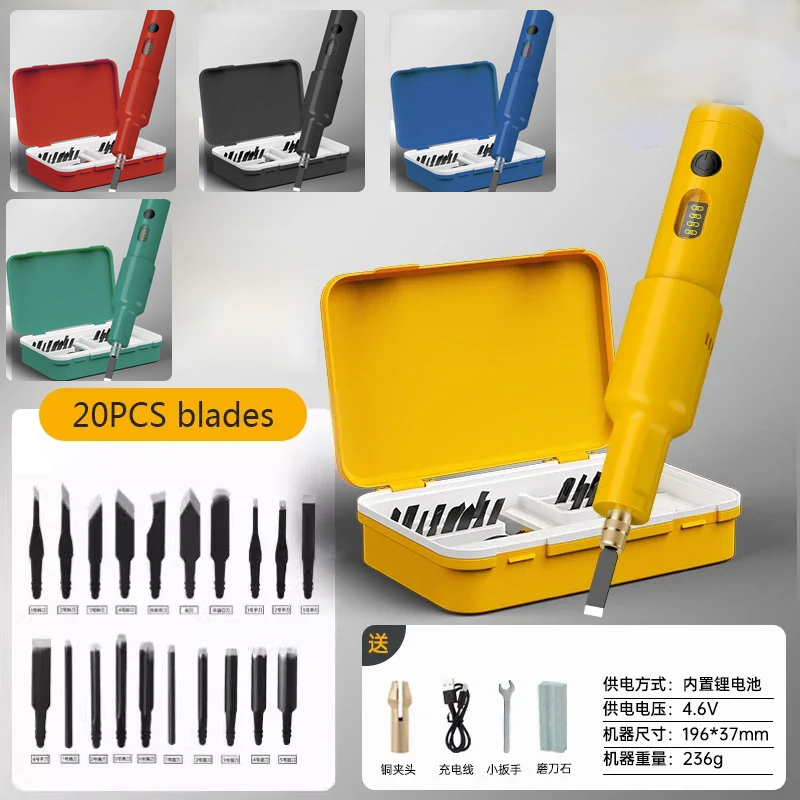 Conjunto de máquina de gravaçã - Wood Chisel Set avaliação e preço