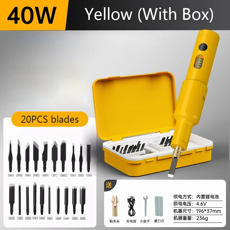 Conjunto de máquina de gravaçã - Wood Chisel Set avaliação e preço
