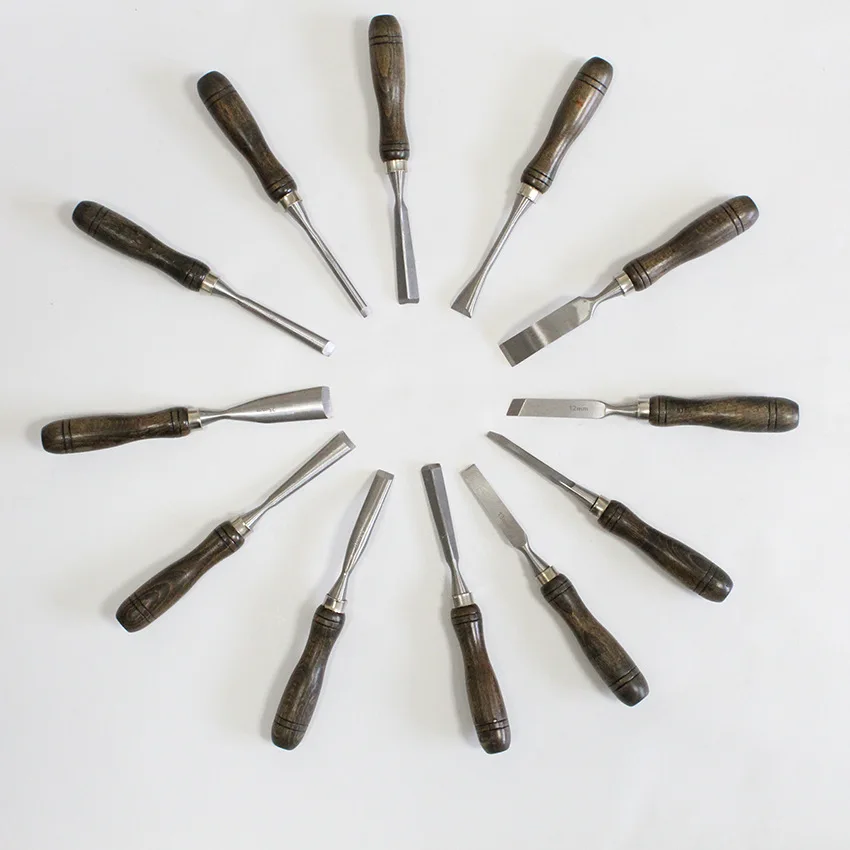 Conjunto de 12 peças de ferram - Wood Chisel Set avaliação e preço